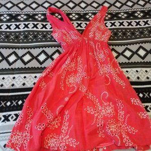 Pink dress
